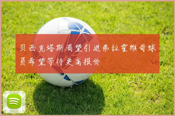 贝西克塔斯渴望引进弗拉霍维奇球员希望等待更高报价